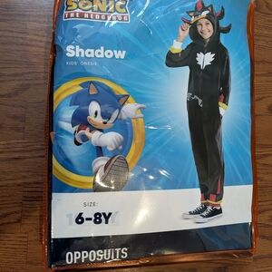 OppoSuits Kids Shadow Costume - Black and Red